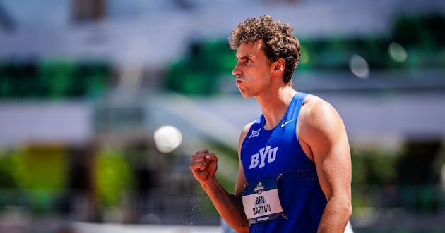 BYU's Ben Barton wins decathlon national championship, Jane Hedengren falls short of title