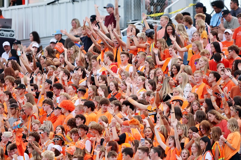 Skyridge and Timpview play at Skyridge in Lehi on Friday, Aug. 11, 2023.