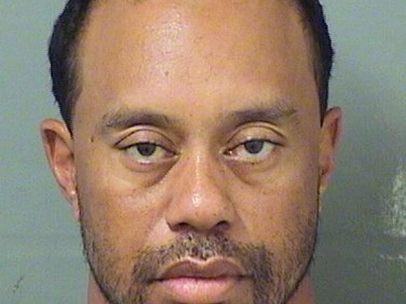 This image provided by the Palm Beach County Sheriff's Office on Monday, May 29, 2017, shows Tiger Woods. Police in Florida say Tiger Woods has been arrested for DUI. The Palm Beach County Sheriff’s Office says on its website that the golf great was arres