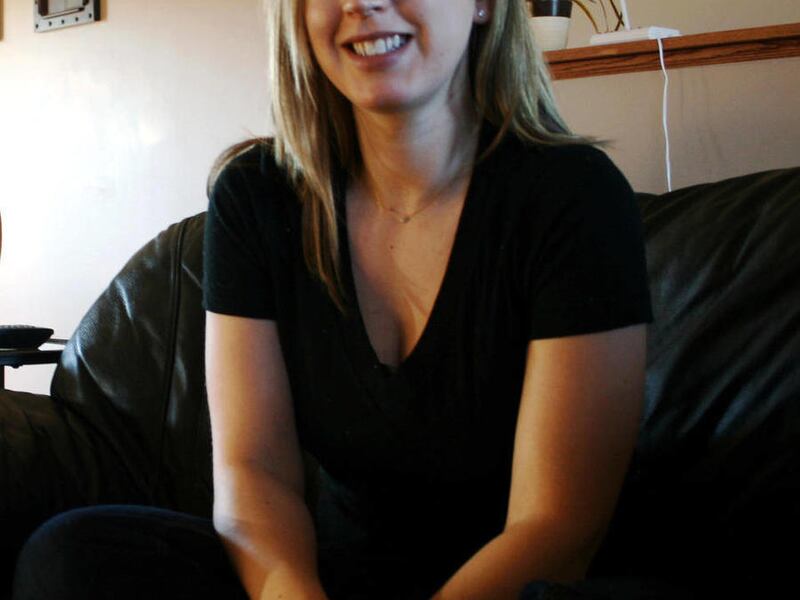 This Jan. 6, 2012 photo shows Jolene Loetscher at her home in Sioux Falls, S.D. Loetscher said she was repeatedly raped as a teenager in Nebraska but was unable to pursue charges because of the statute of limitations. Loetscher's friend, South Dakota Sen.