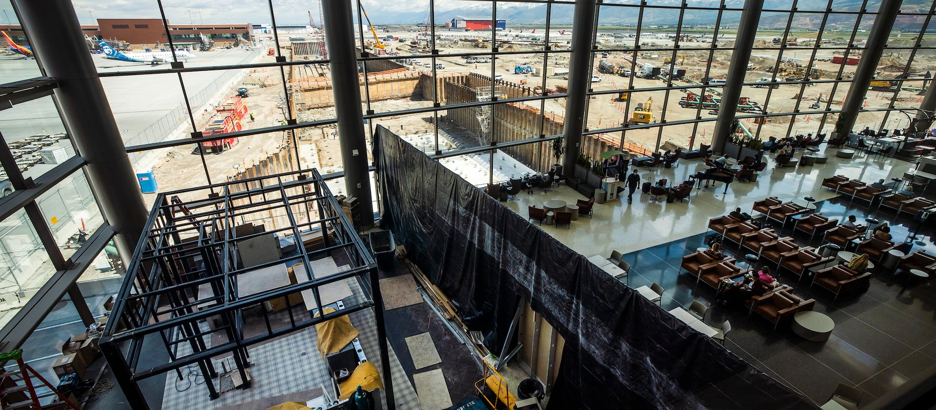 The generational, $4.1 billion new Salt Lake City International Airport opened in September 2020. But construction is far from done.