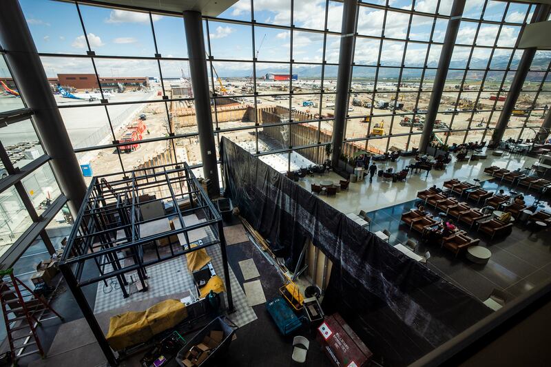 The generational, $4.1 billion new Salt Lake City International Airport opened in September 2020. But construction is far from done.