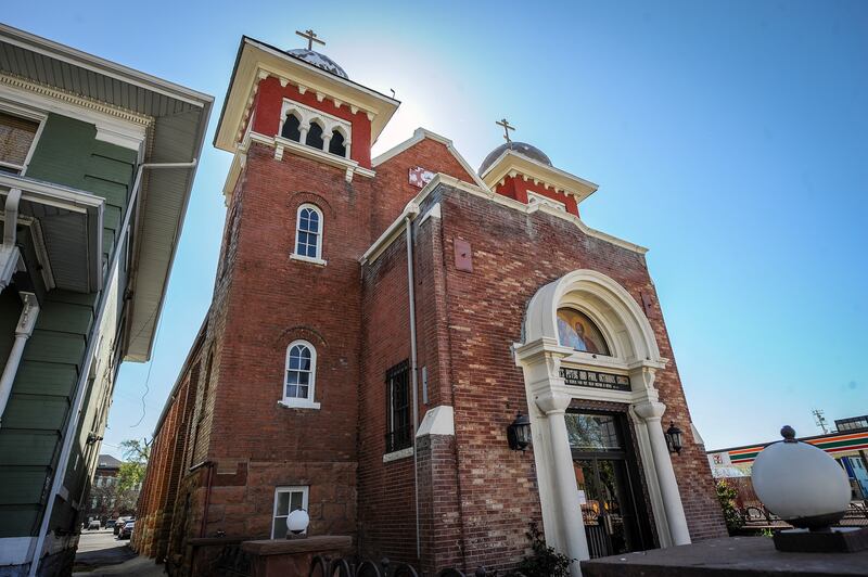 Saints Peter and Paul Orthodox Church on 355 S. 300 E. in downtown Salt Lake on Sunday, April 22, 2018. The church is planning on building a new building and are trying to find funding but having a difficult time doing so while staying in the same locatio