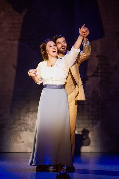 Jeff Sullivan and Ruby Gibbs in "Finding Neverland."