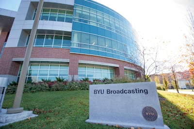 BYU Broadcasting building is seen on the Provo campus on Friday, Oct. 27, 2017. BYU Broadcasting announced on April 26, 2018 their decision to reverse a 2017 decision take Classical 89 KBYU-FM off the air in June 2018. Classical 89 will remain a 24-hour c