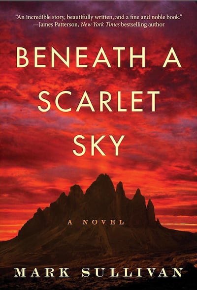"Beneath a Scarlet Sky" by Mark Sullivan is recommended by Friendly Persuasion, a local book club.