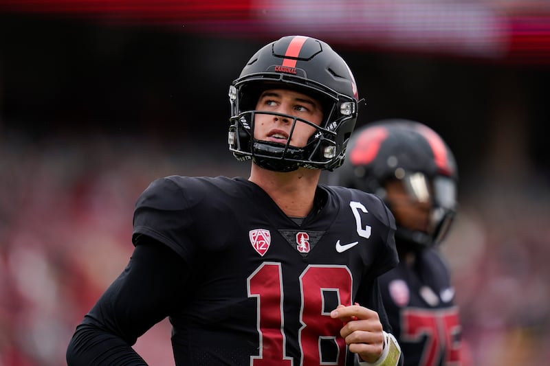Stanford quarterback Tanner McKee has continued to lead the Cardinal during season of injuries and adversity.