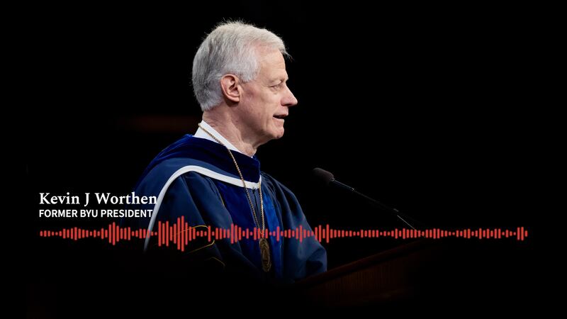 Former BYU president Kevin J Worthen and his wife, Peggy Worthen, join the Church News podcast on Tuesday, Aug. 26, 2025.