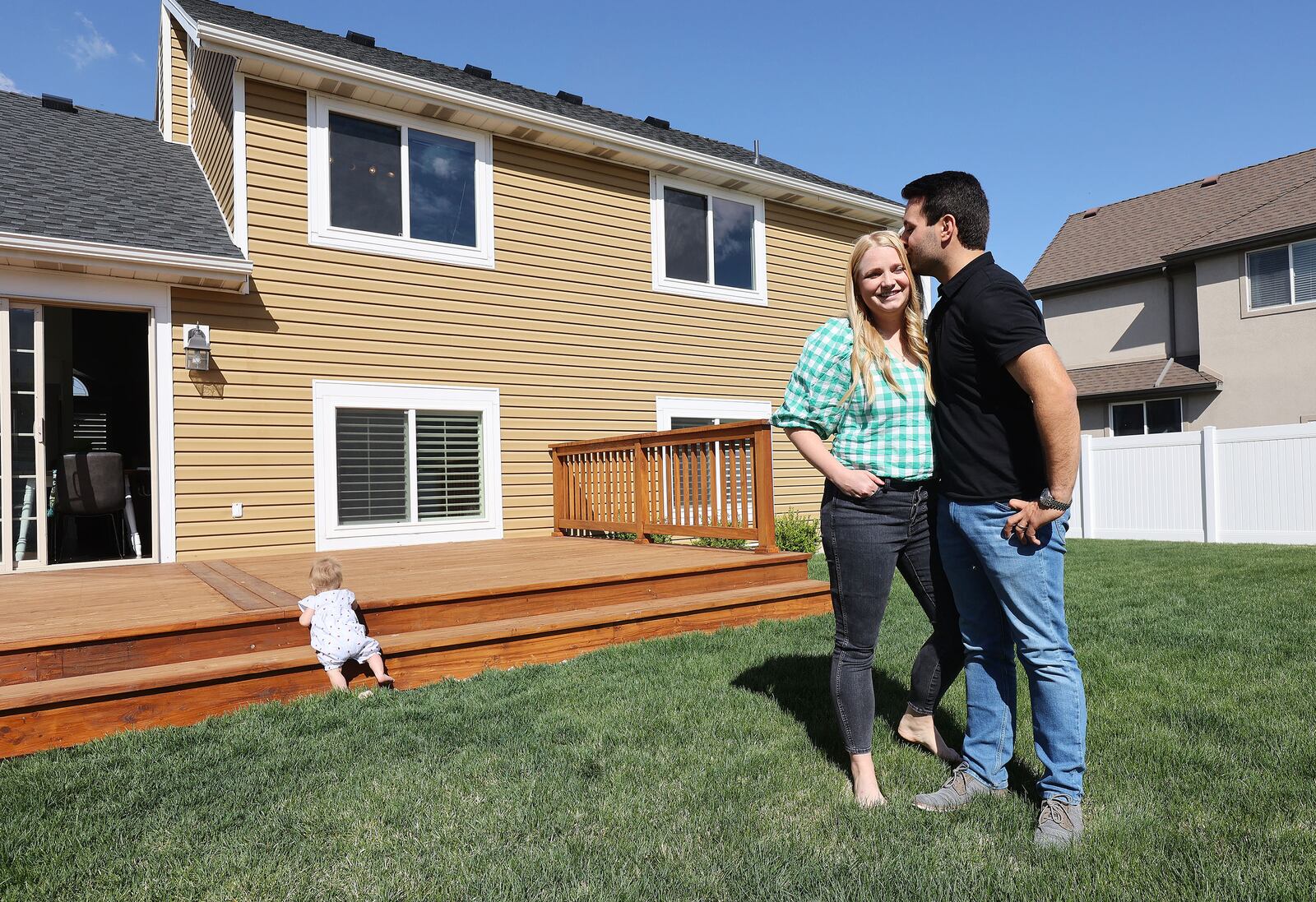 Matthew and Bethany Clewett were able to buy a home in Utah after 10 failed tries.