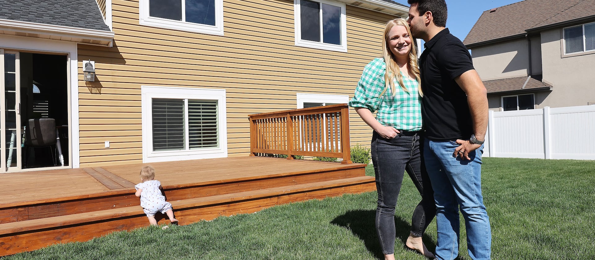 Matthew and Bethany Clewett were able to buy a home in Utah after 10 failed tries.
