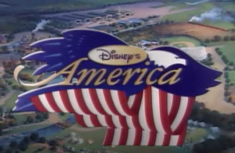 In November 1993, Disney announced Disney’s America, a theme park set to be built in Virginia and reopened in 1998.