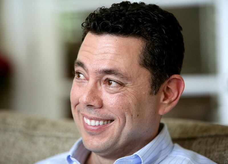 Rep. Jason Chaffetz talks about his resignation at home in Alpine on Thursday, May 18, 2017.