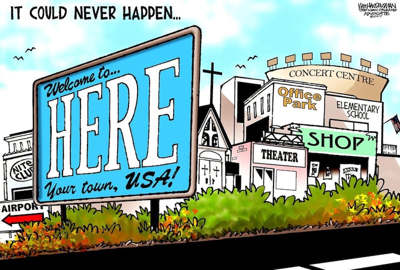 This is a political cartoon.