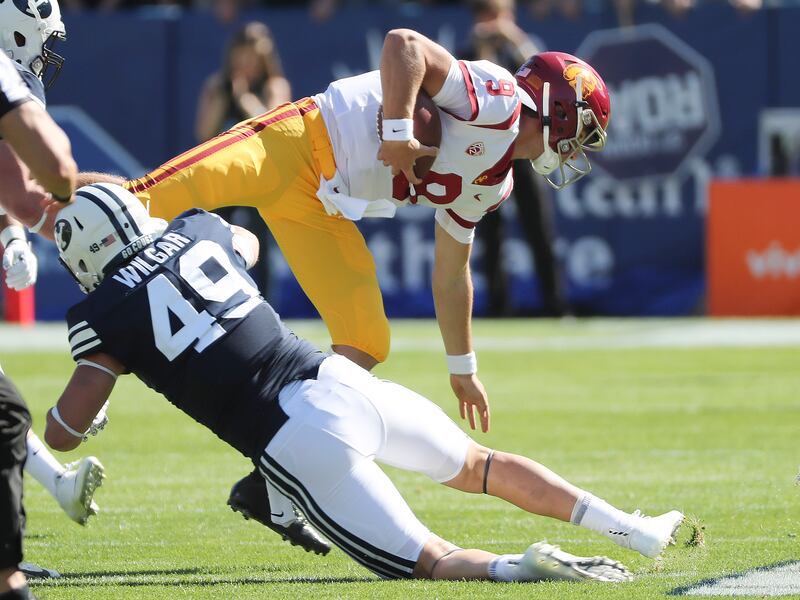 Former walk-on linebacker Payton Wilgar should lead a revamped BYU defense in 2021.