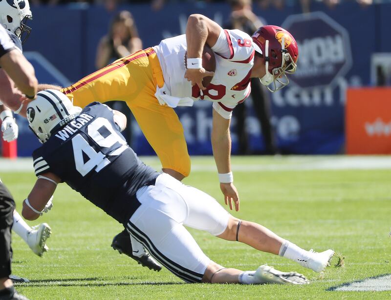 Former walk-on linebacker Payton Wilgar should lead a revamped BYU defense in 2021.