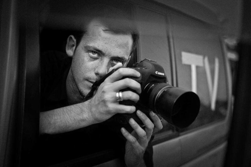 Undated photo of French photographer Remi Ochlik who died Wednesday Feb. 22, 2012 in Homs, Syria. French photojournalist Remi Ochlik and an American journalist Marie Colvin working for a British newspaper were killed Wednesday by Syrian government shell
