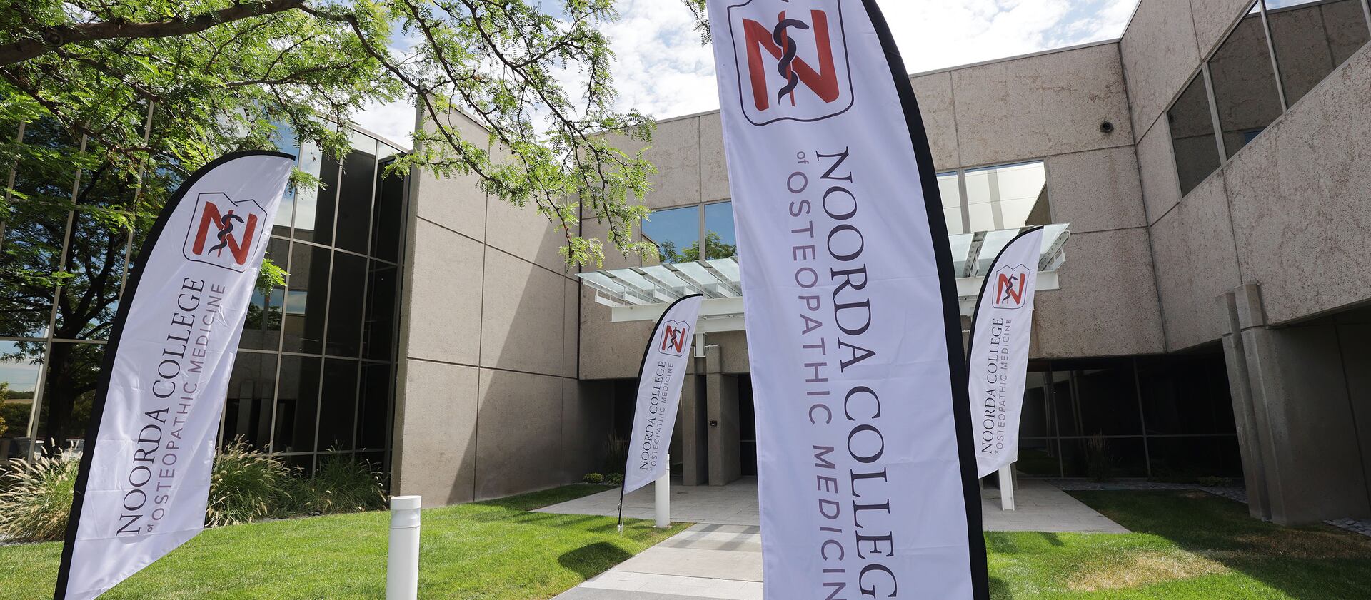 The Noorda College of Osteopathic Medicine school campus in Provo is pictured on July 27,