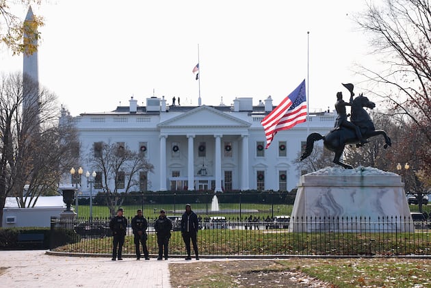 President Donald Trump orders flags to half staff in honor of National Guard member