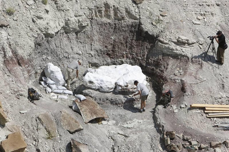 Dinosaur death trap outside Arches National Park could reveal a lot about how they lived – Deseret News