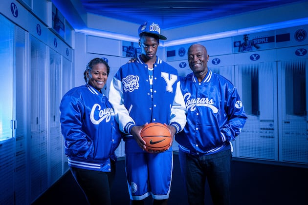 ‘In Utah of all places’: Why AJ Dybantsa’s parents are loving their time in Provo