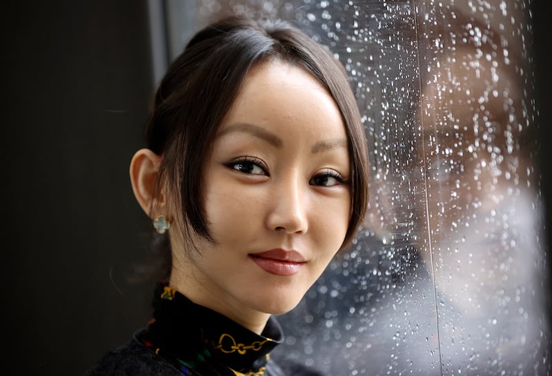 Yeonmi Park, a North Korean defector and bestselling author, poses for a portrait at the Triad Center in Salt Lake City on Wednesday, Feb. 7, 2024.