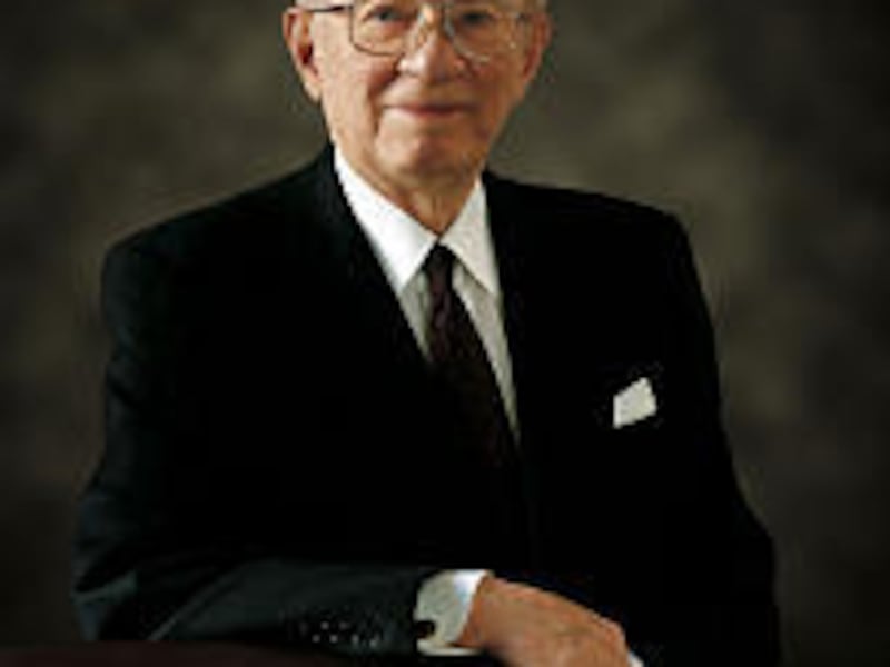 President Hinckley