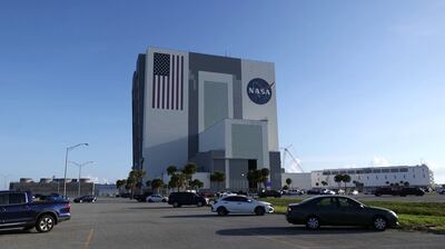 Utah-made boosters will be strapped to the giant Space Launch System rocket for a test flight, possibly as early as next year, at NASA's Vehicle Assembly Building at the Kennedy Space Center in Florida.