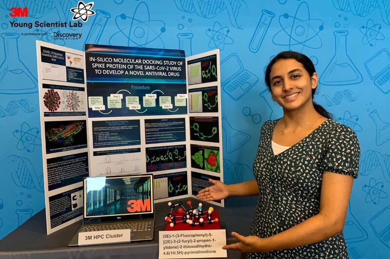 Anika Chebrolu named America’s Top Young Scientist at this year’s 3M Young Scientist Challenge