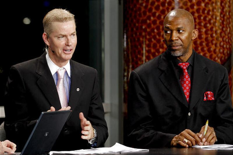 Pace Mannion, left, and Thurl Bailey played each other in the 1983 NCAA Regionals held in Ogden.
