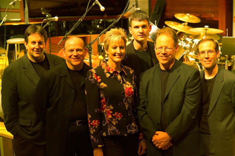Jay Lawrence, Raymond Smith, Kelly Eisenhour, Matt Larson, Steve Lindeman and Ron Brough are BYU faculty members who perform in the Q'd Up jazz sextet.