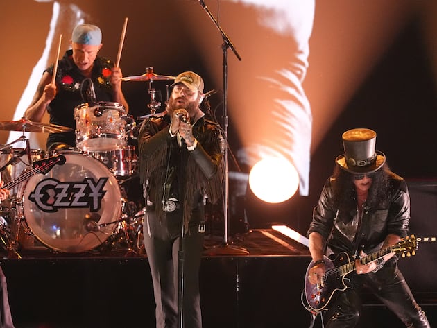 Post Malone shows love for Utah while performing at the Grammys