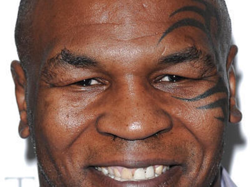 Former heavyweight boxing champion Mike Tyson