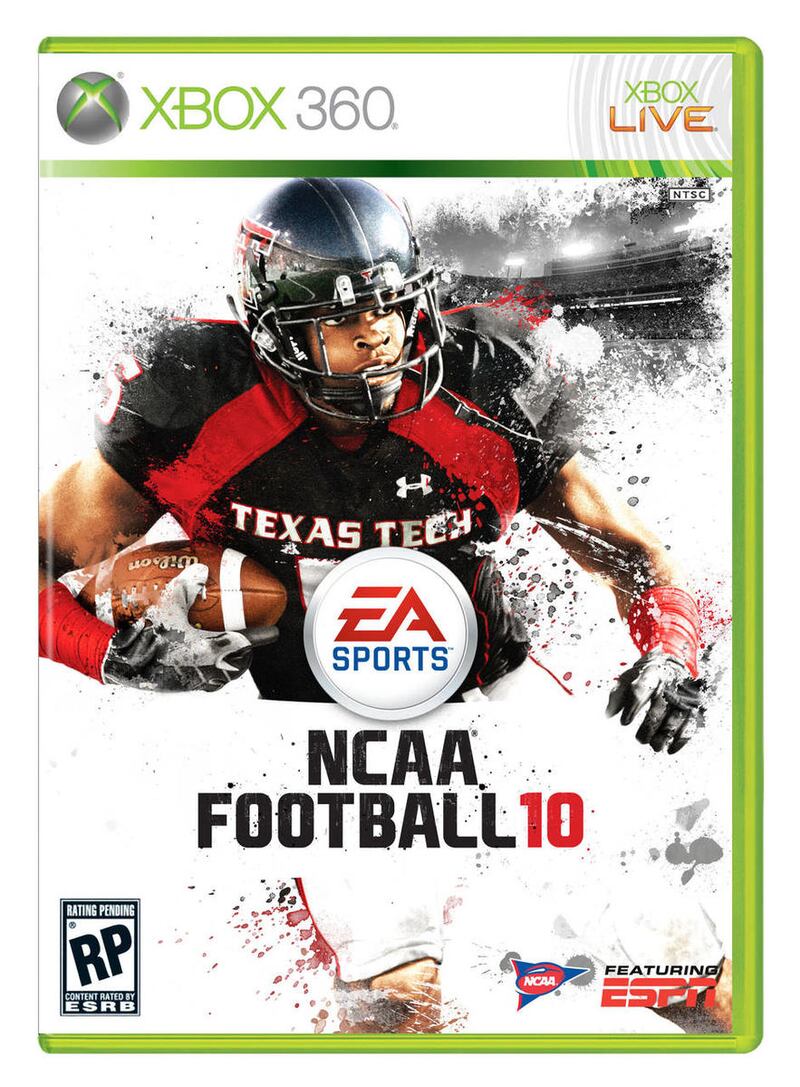 NCAA FOOTBALL 10 game.