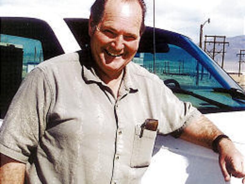 Melvin Dummar is shown in March 2004 in Hawthorne, Nev. It was on a cold December night some 36 years