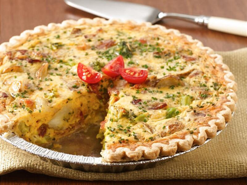 Holiday quiche