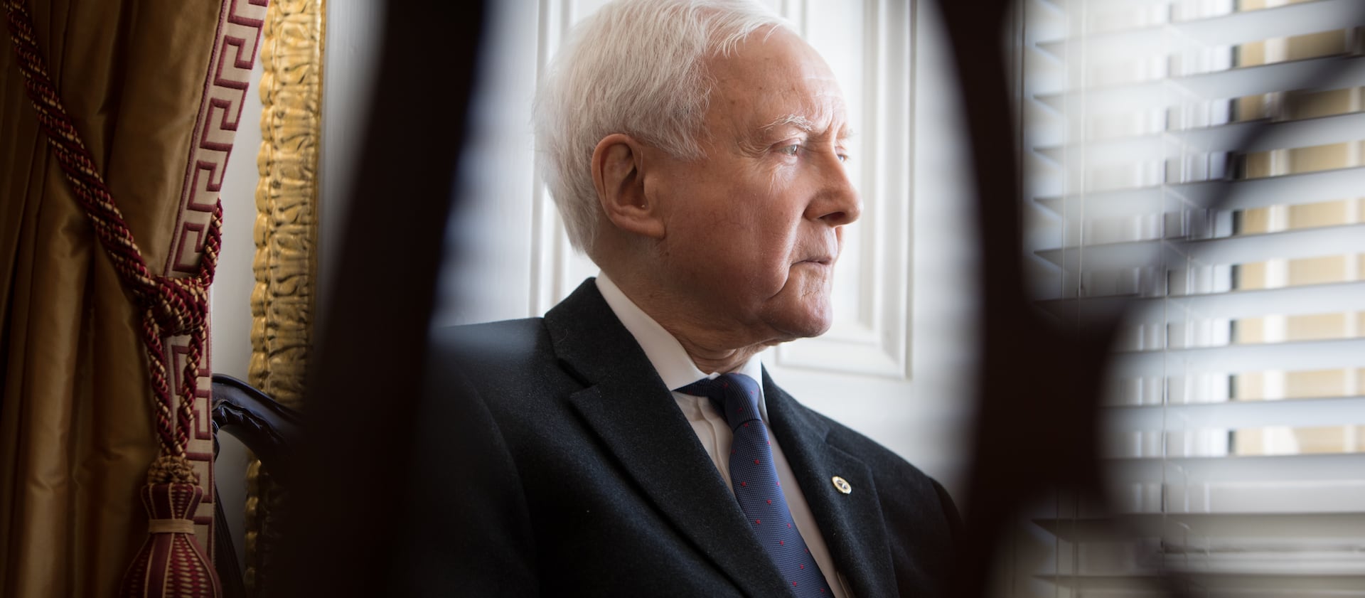 Sen. Orrin Hatch, R-Utah, is pictured on Capitol Hill in Washington, D.C.