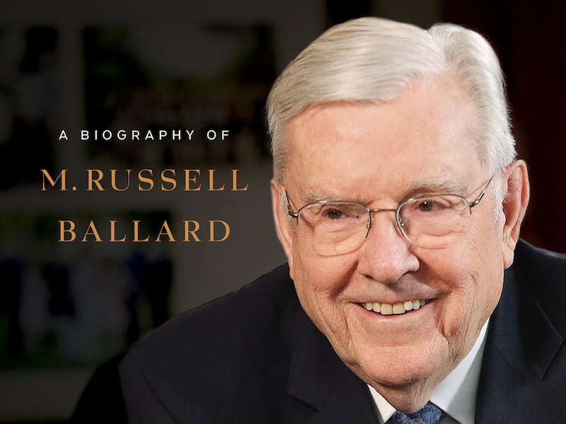 President M. Russell Ballard shares his life story in his new biography, “Anxiously Engaged.”
