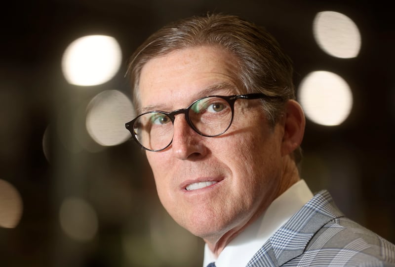 H. Arthur Wing, Little Giant Ladder Systems co-chairman and president, at the company’s factory in Springville