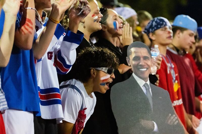 Box Elder High fans cheer on their team in their game against Northridge at Weber High in Pleasant View, Sept. 1, 2023.