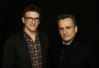 Anthony Russo, left, and Joe Russo, directors of "Avengers: Infinity War."