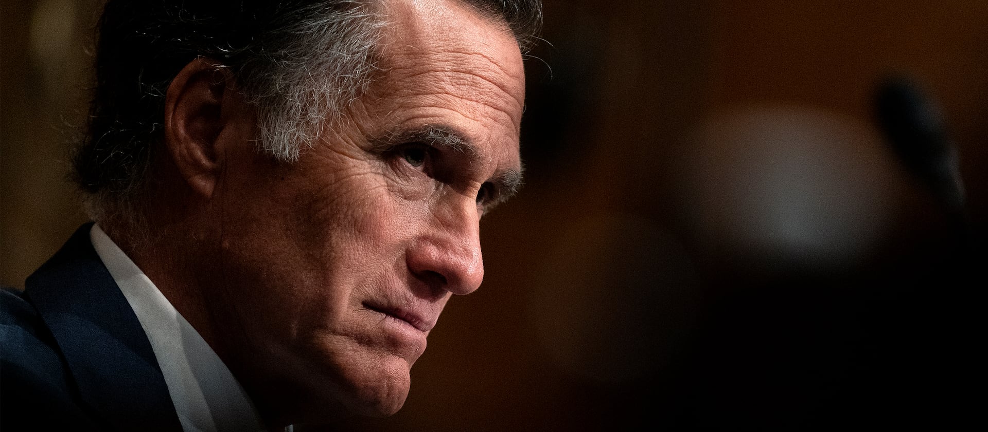 Sen. Mitt Romney is pictured.