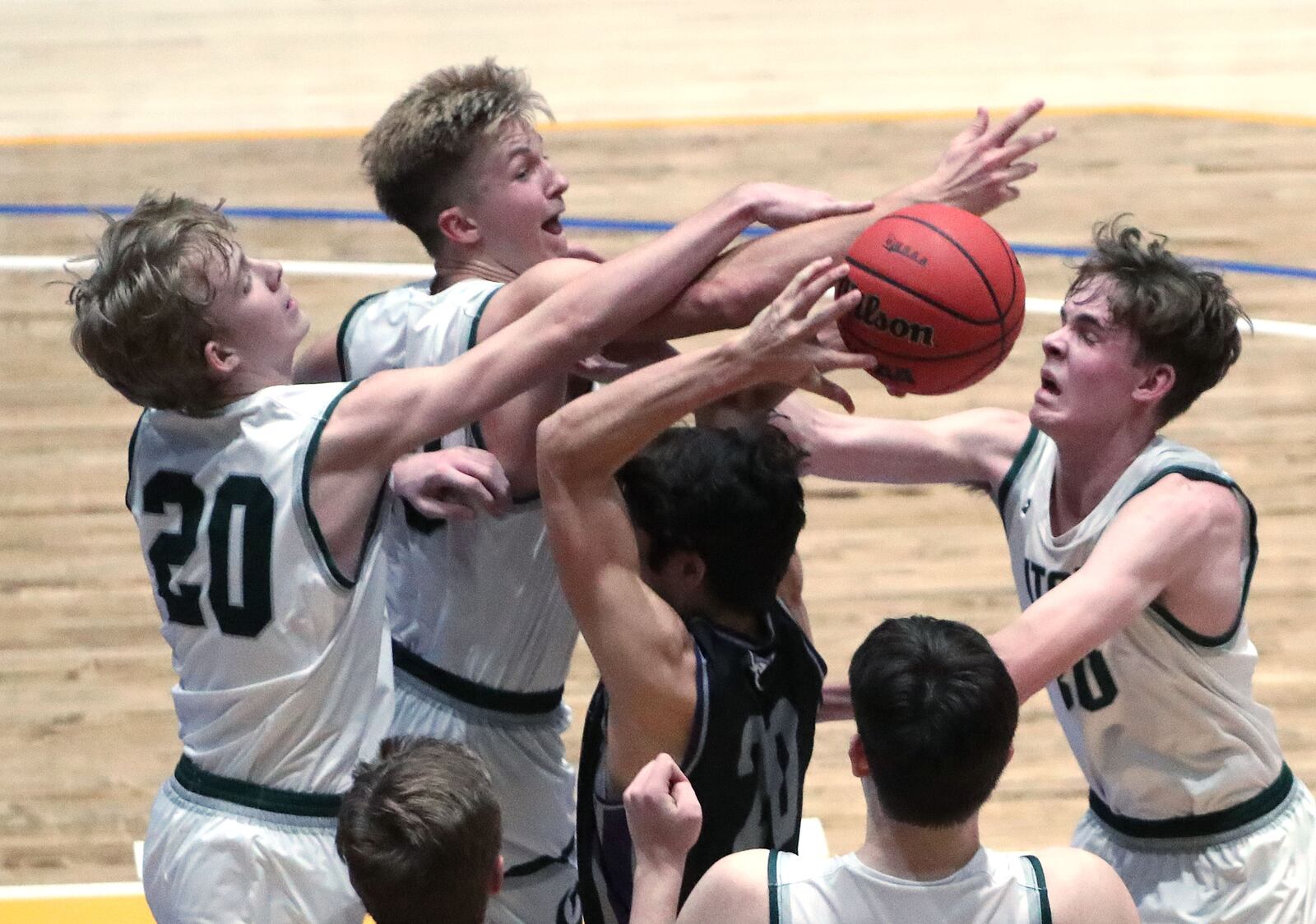 High school boys basketball Lehi beats Olympus in 5A semifinals