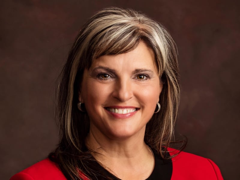 Sandy City Councilwoman Monica Zoltanski is pictured in a campaign photo.