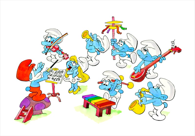 Ron Campbell, who worked on the cartoon "The Smurfs," will appear at Holladay's Relics Framemakers & Gallery on May 23-25, 27.