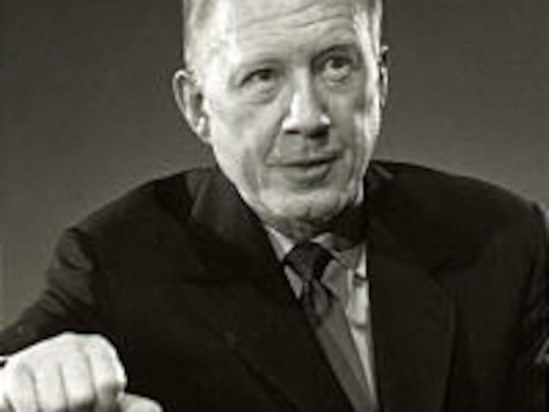 Former CBS President Frank Stanton was one of six private citizens secretly recruited to run government in a nuclear crisis.