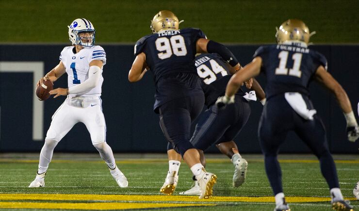 BYU opens strange season with shellacking of Navy – Deseret News