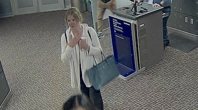 Photos provided by Salt Lake City police show Mackenzie Lueck at the Salt Lake City International Airport on June 17, 2019.