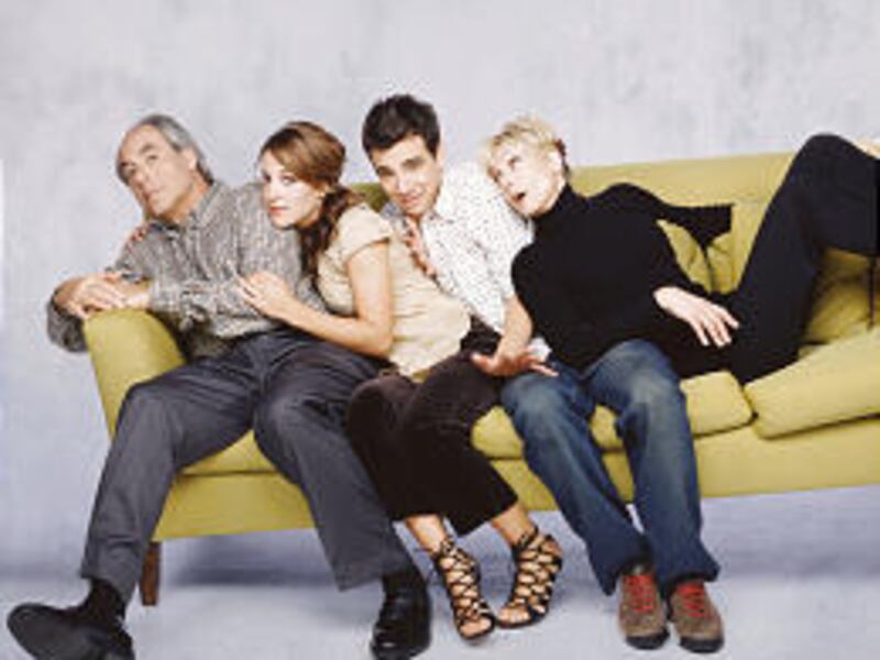 Robert Klein, Lindsay Sloane, Jay Baruchel and Judith Light.