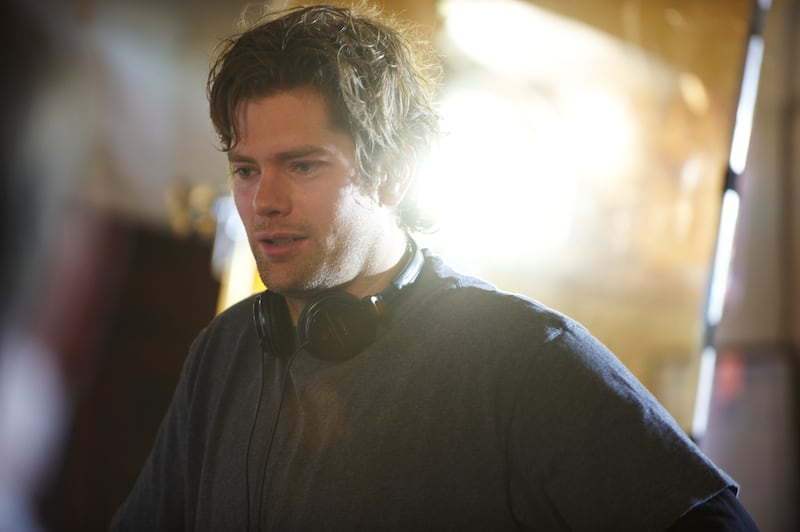 Dallas Jenkins, director and producer, on set of "What If..." in 2010
