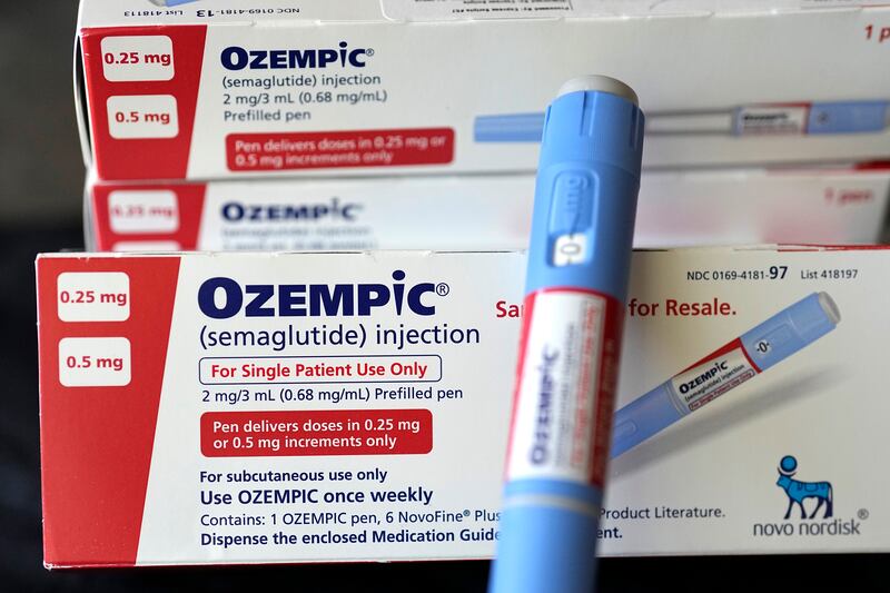 The injectable drug Ozempic is shown on July 1, 2023, in Houston.